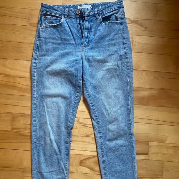 Blue Mom Jeans - Picture 2 of 5